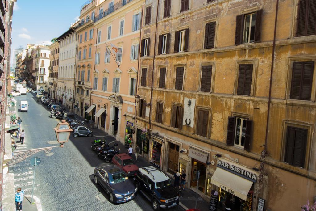 Sistina Twentythree Luxury Rooms Řím Exteriér fotografie